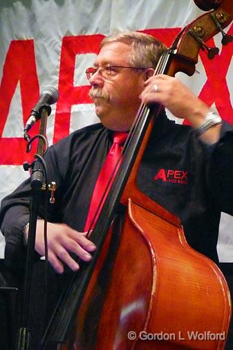 Apex Jazz Band Contrabass_P1020745.jpg - Photographed at Ottawa, Ontario, Canada.